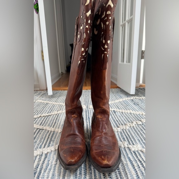 Ariat Hacienda Leather Boots - Picture 15 of 16